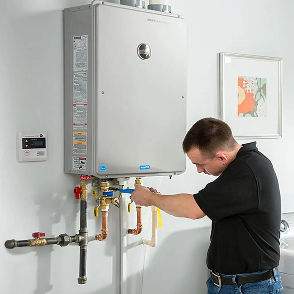 tankless water heater repair in Lehr, ND